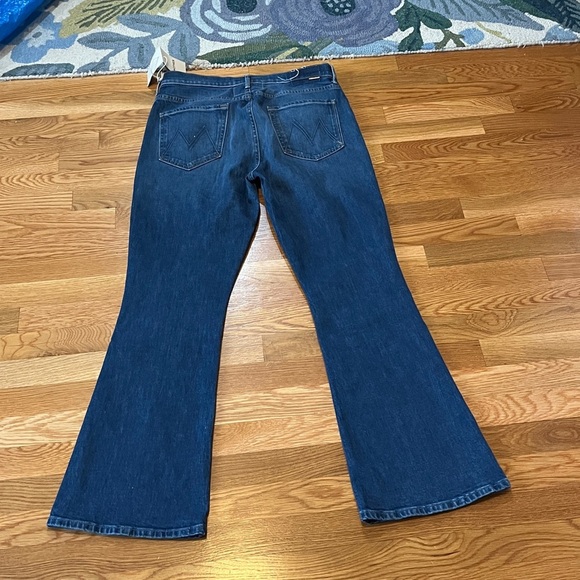 MOTHER The Weekender Skimp High-Rise Flare Jeans Size 31 NWT - Picture 14 of 16